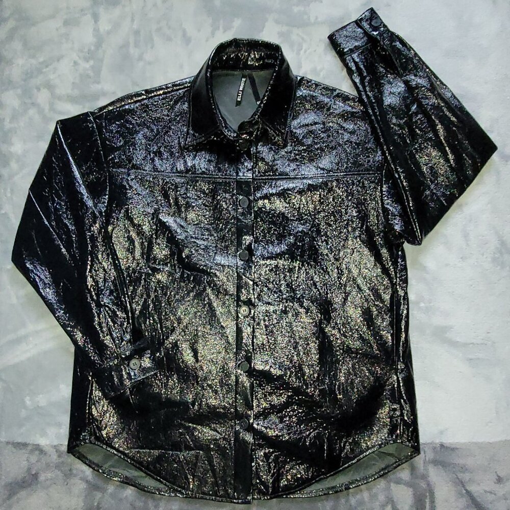 S/M | Elli White | Faux Leather Jacket